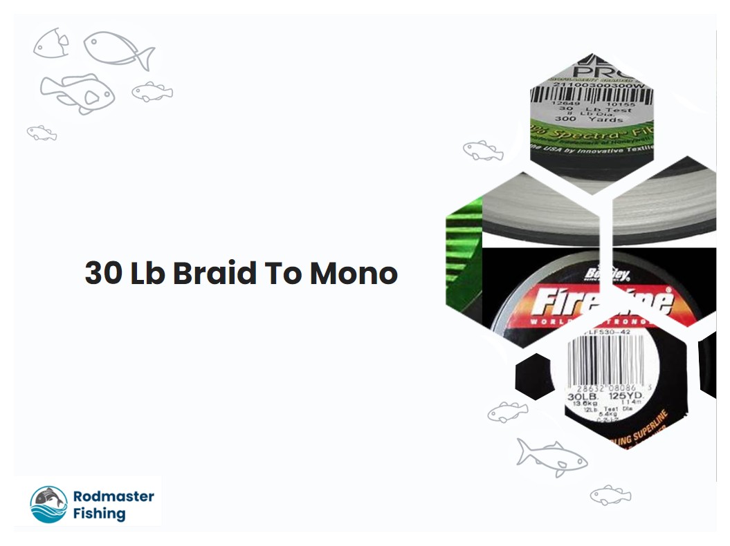 30 Lb Braid To Mono